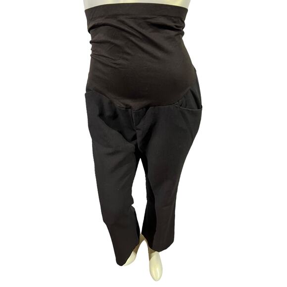 Brown Motherhood Maternity Slacks Petite Small - Excellent Condition - Picture 10 of 15